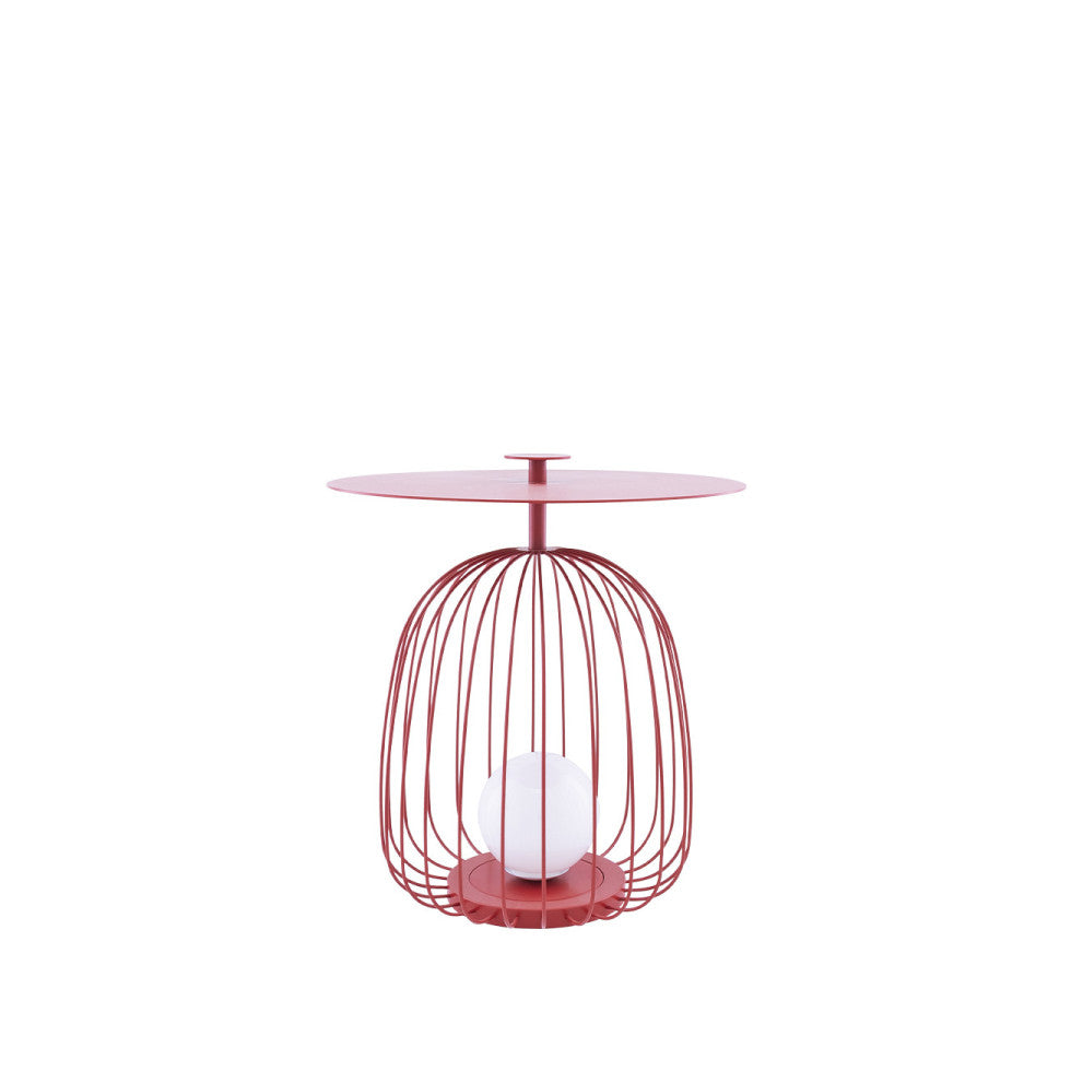 Table d'Appoint Illuminée Éclat Végétal | LIGNART - Style contemporain