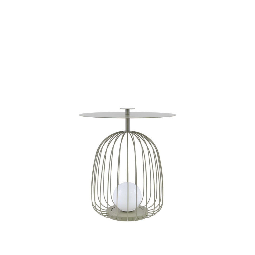 Table d'Appoint Illuminée Éclat Végétal | LIGNART - Style contemporain