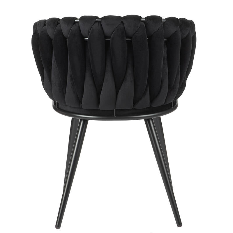 Wave Chair Sand White  | Pole to Pole – Black