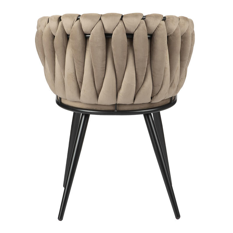 Wave Chair Caramel  | Pole to Pole – Sand White