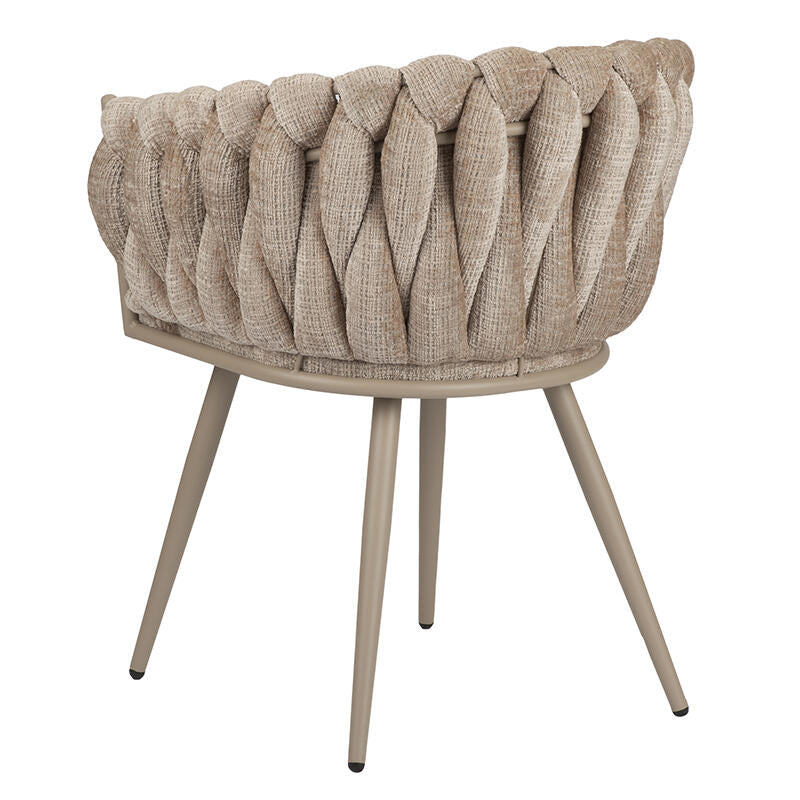 Wave Chair Beige  | Pole to Pole – Cream