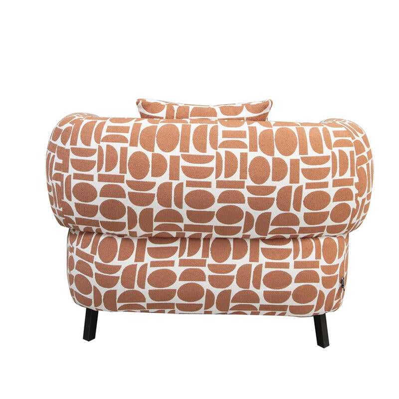 Fauteuil Lounge Kathmandu Amon Terracotta  | Pole to Pole – Amon Terracotta