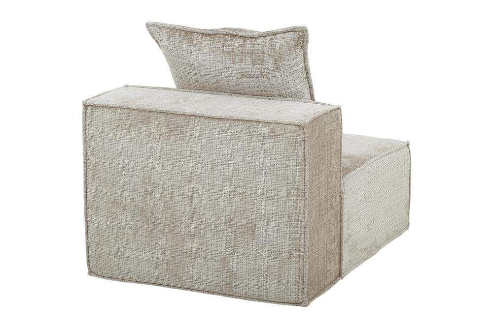 Boneless Sofa Nomad Middle Part Cream  | Pole to Pole – Crème