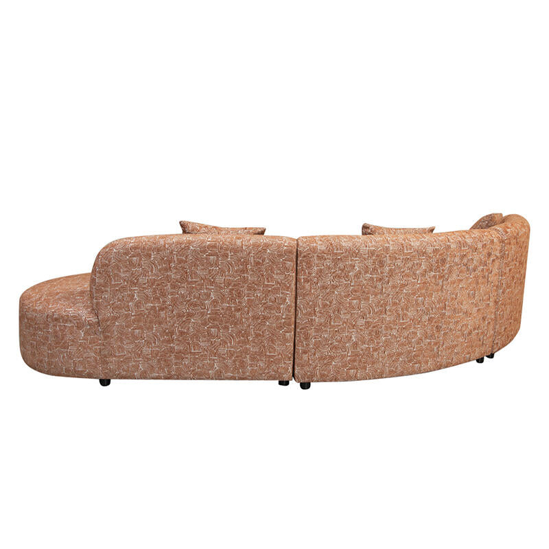 Canapé 4 Places Marbella Safiya Terracotta  | Pole to Pole – Safiya Terracotta