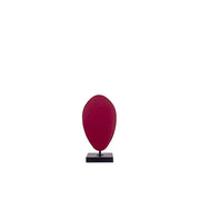 Sculpture Abstraite Rouge Profond | LIGNART - Style abstrait