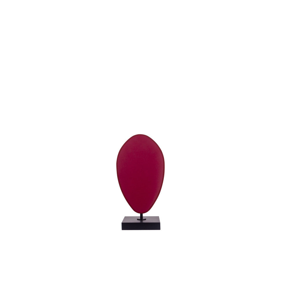 Sculpture Abstraite Rouge Profond | LIGNART - Style abstrait