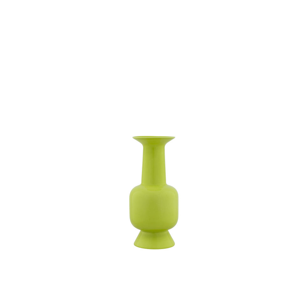 Harmonie Subtile | Vase Galbé Vert Pâle | LIGNART - Style contemporain