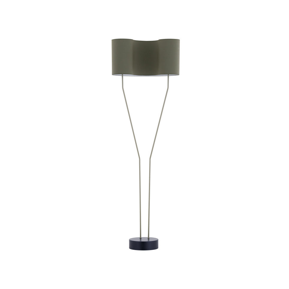 Douceur Olive | Lampadaire Élégant LIGNART - Style contemporain