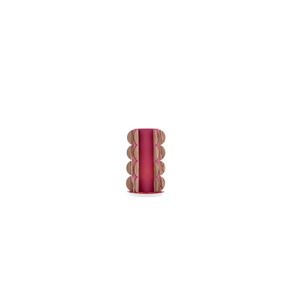 Sculpture Ondulée Écarlate | LIGNART - Style art moderne