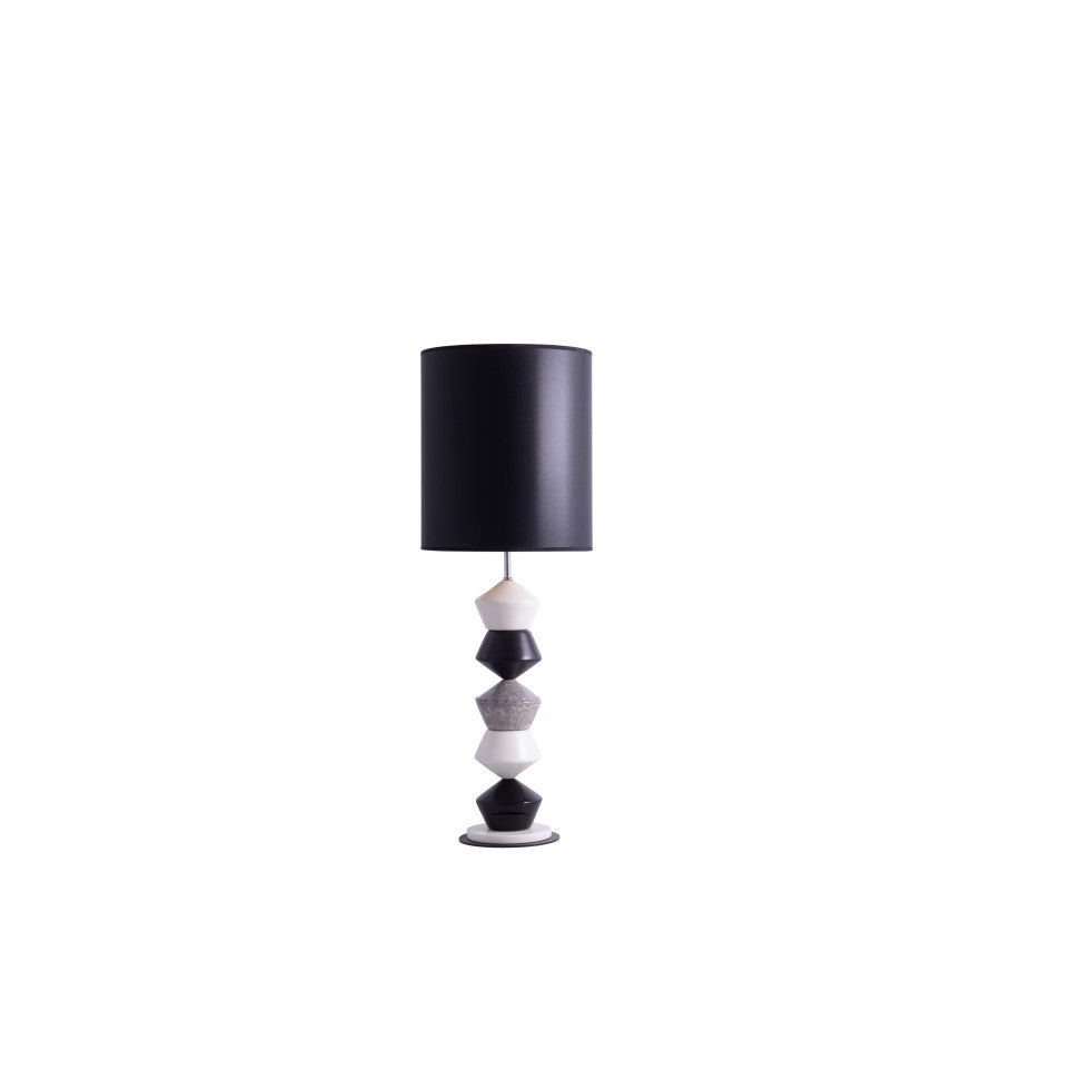 Équilibre Géométrique Sombre | LIGNART - Style contemporain