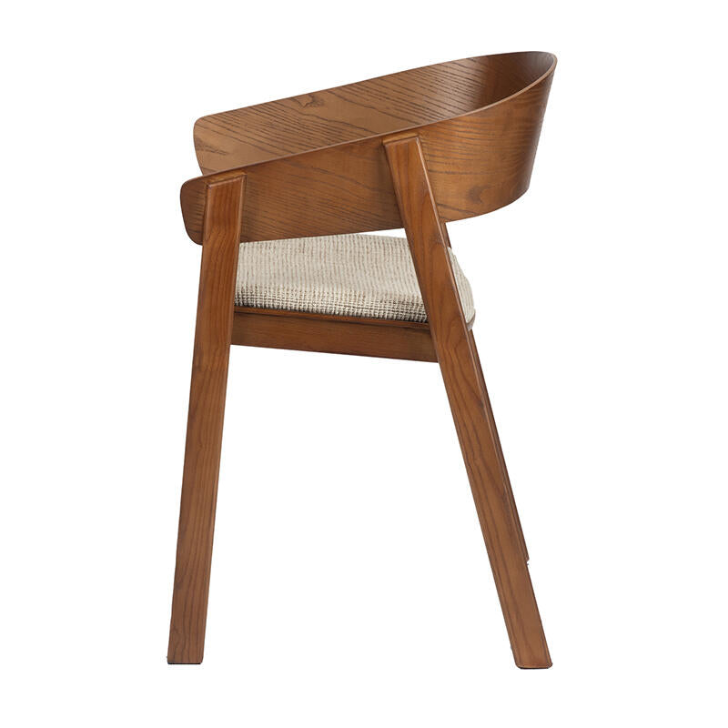 Edo Wooden Armchair Black  | Pole to Pole – Reddish