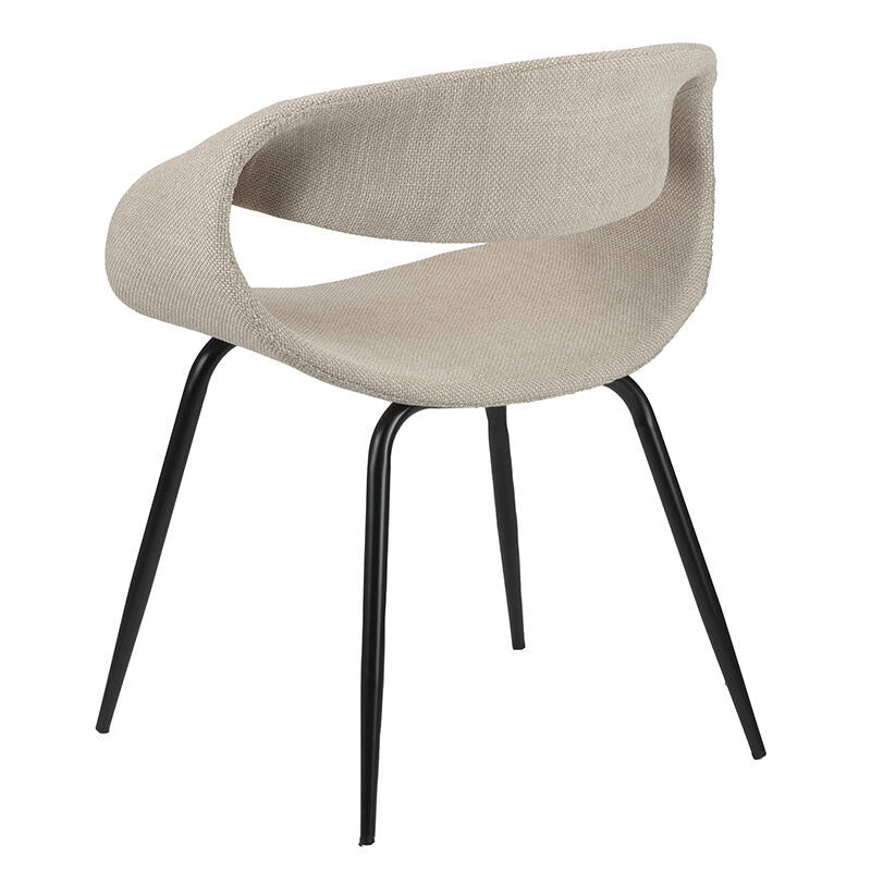 Whale Chair White Pearl  | Pole to Pole – Beige