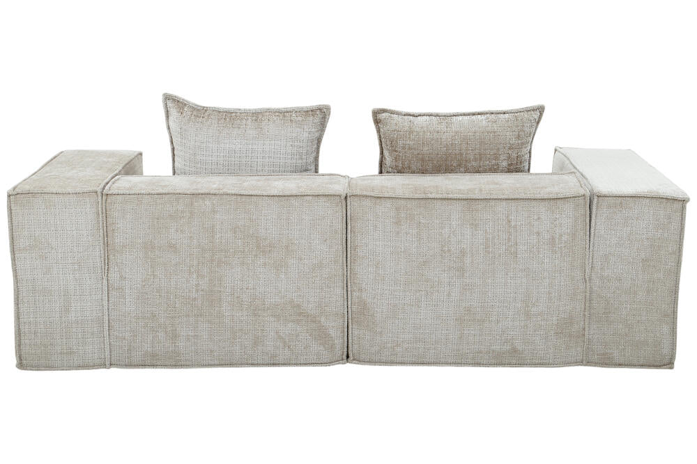 Boneless Sofa Nomad Two Seater Cream  | Pole to Pole – Crème