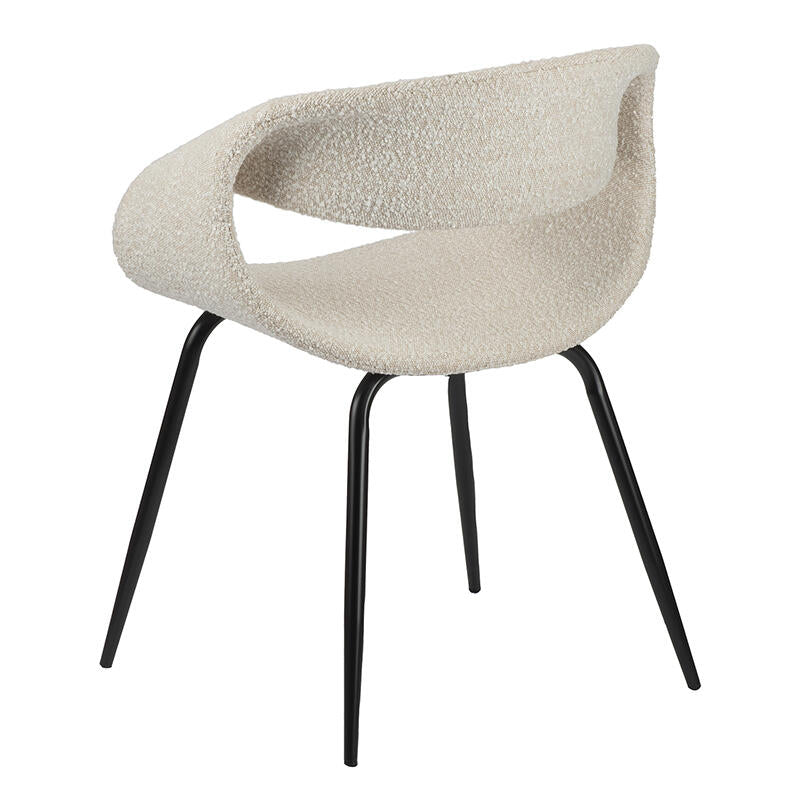 Whale Chair Retro  | Pole to Pole – White Pearl