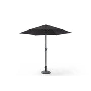 Parasol élégant en aluminium noir - Style lignart