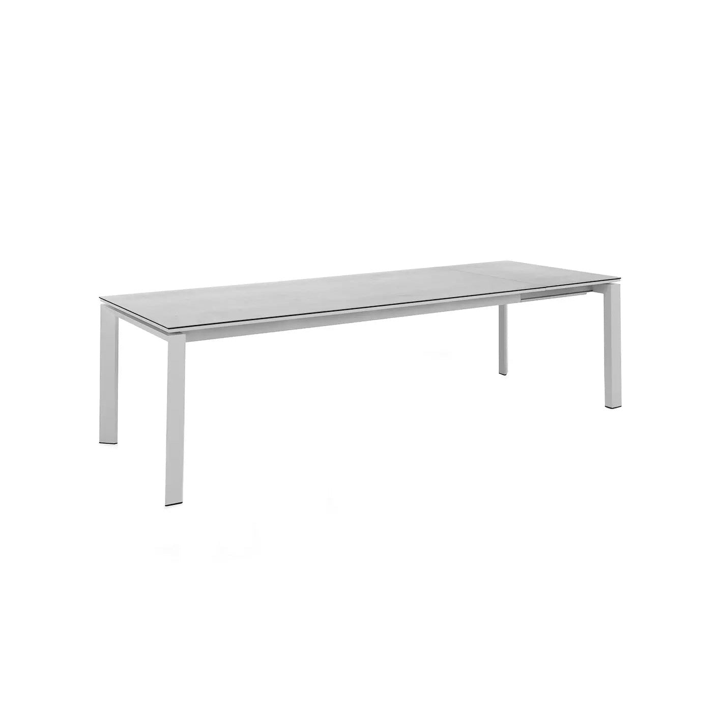 Table de jardin en aluminium - Style épuré