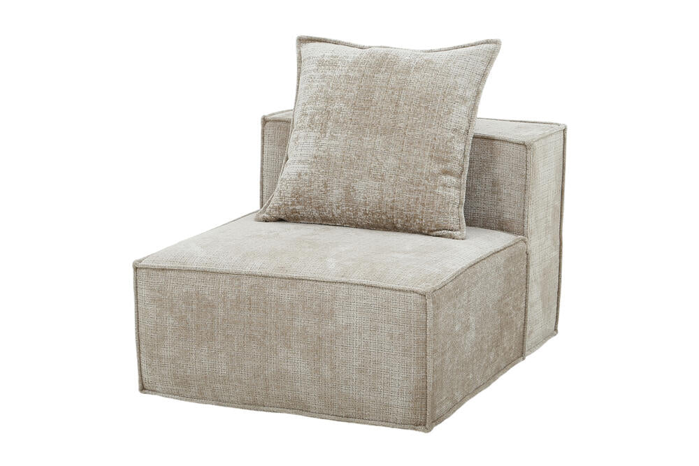 Boneless Sofa Nomad Middle Part Cream  | Pole to Pole – Crème