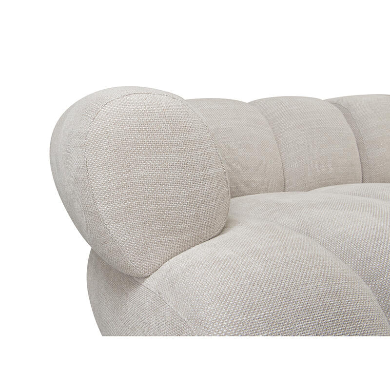 Canapé 4 Places New York Right Lounge Bouclé Sable  | Pole to Pole – Beige