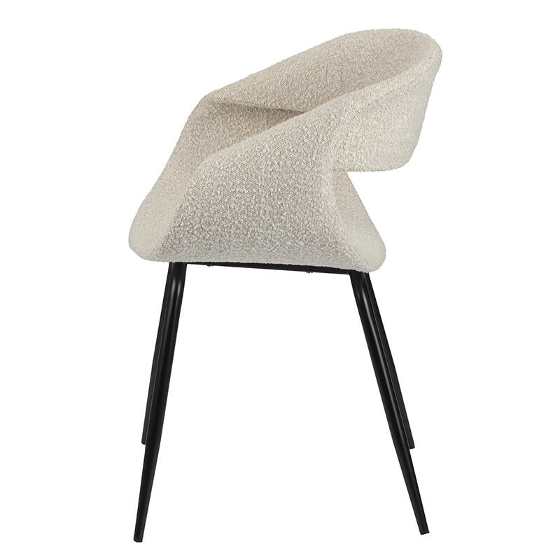 Whale Chair Beige  | Pole to Pole – White Pearl