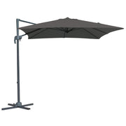 Parasol élégant en gris anthracite - Style parasol