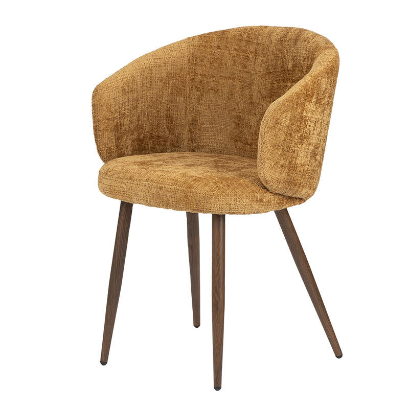 Luna Chair Caramel  | Pole to Pole – Gold