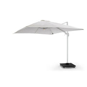 Parasol élégant en aluminium blanc - Style parasol