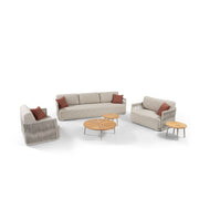 Canapé Melbourne en lin - Style canapé
