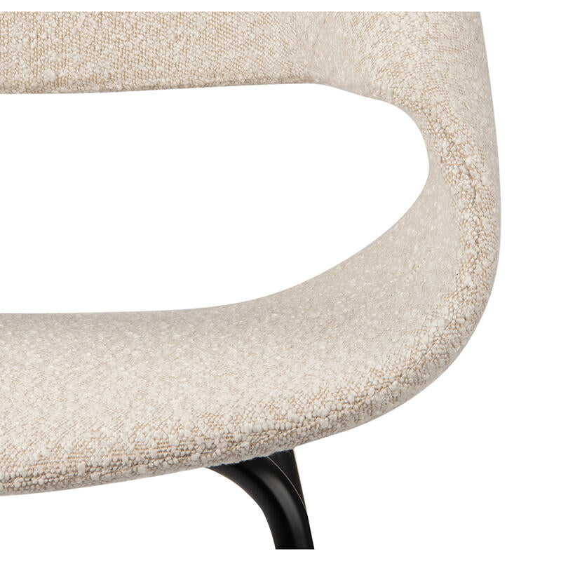 Whale Chair Retro  | Pole to Pole – White Pearl