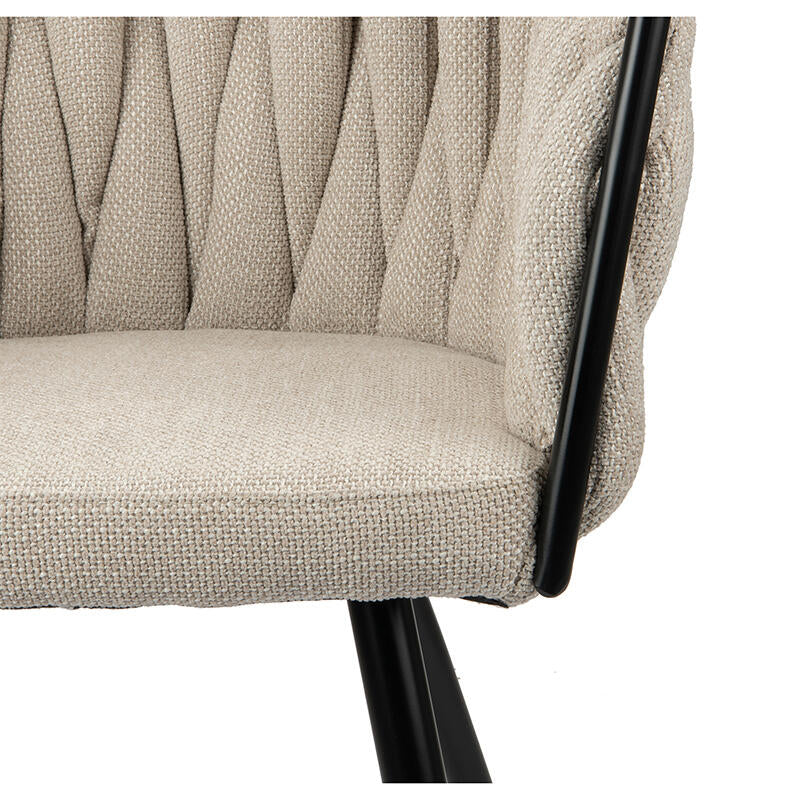 Wave Chair Cream  | Pole to Pole – Beige