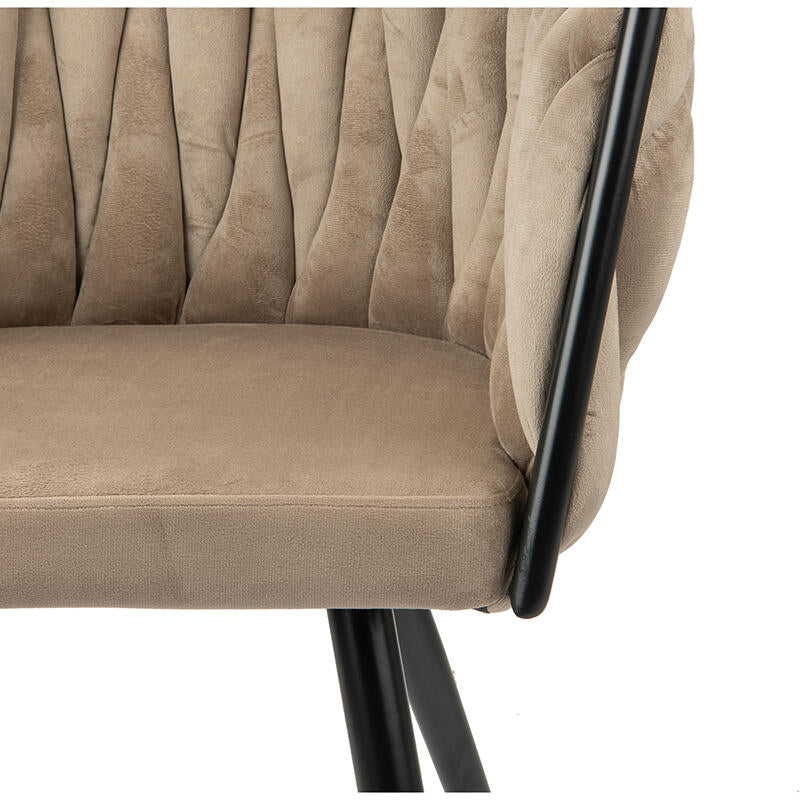Wave Chair Caramel  | Pole to Pole – Sand White