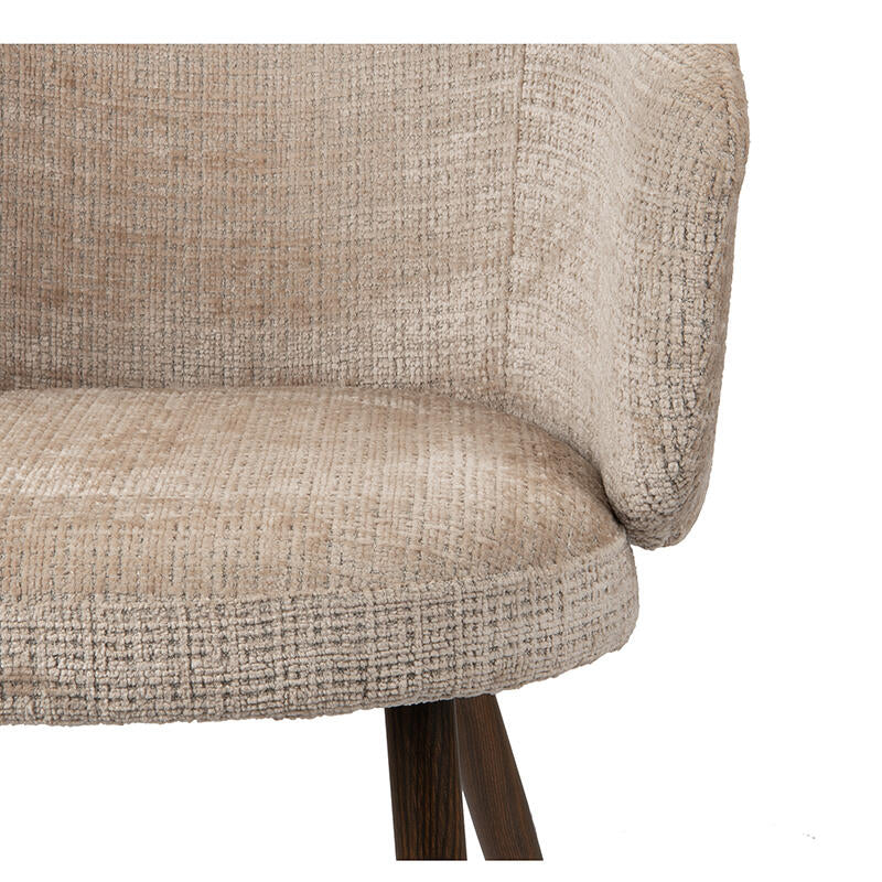 Luna Chair Mink  | Pole to Pole – Cream