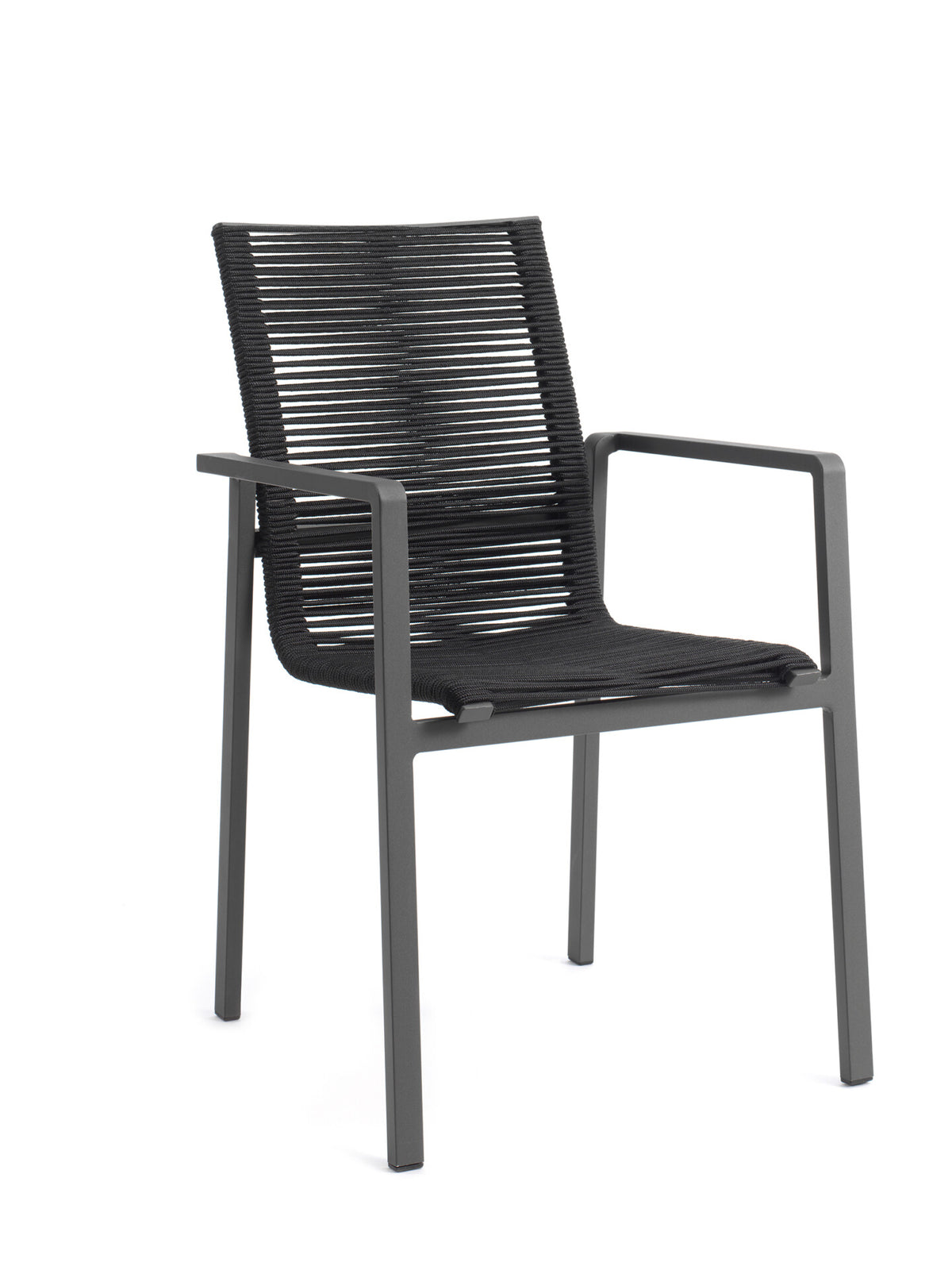 Chaise empilable avec accoudoirs - Style chaise