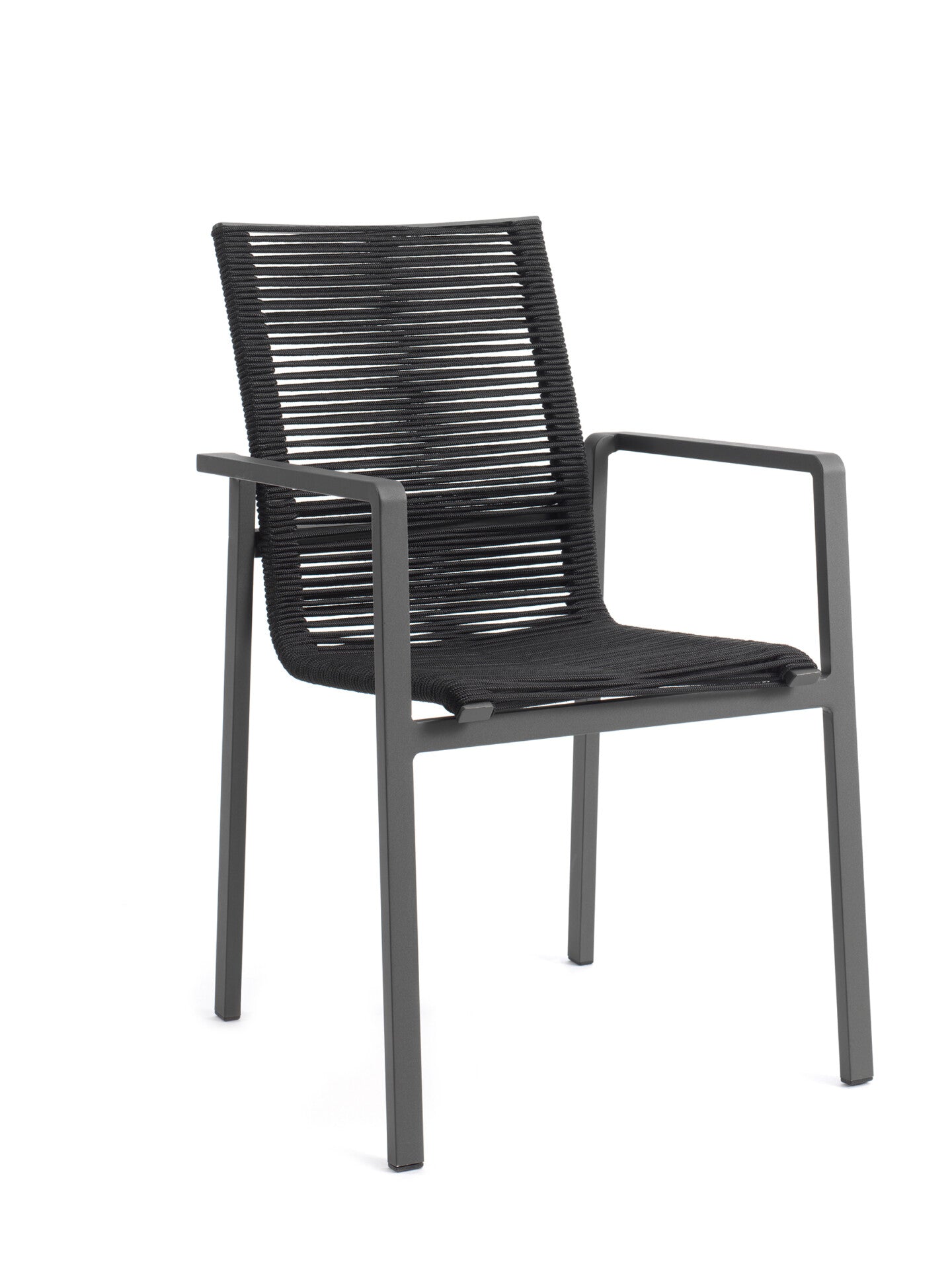 Chaise empilable avec accoudoirs - Style chaise