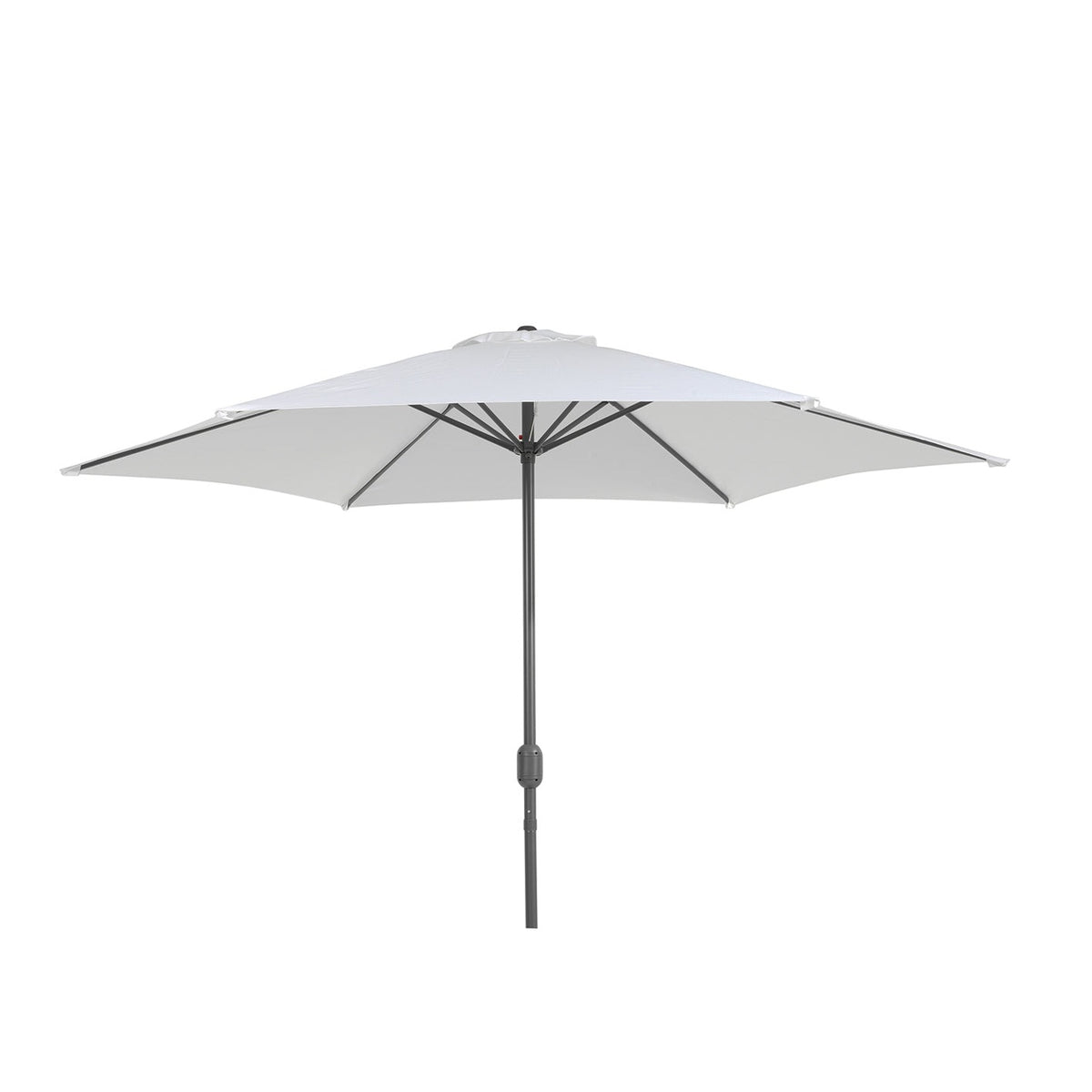 Parasol élégant en aluminium blanc - Style parasol