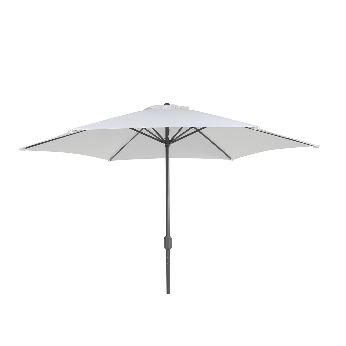 Parasol élégant en aluminium blanc - Style parasol
