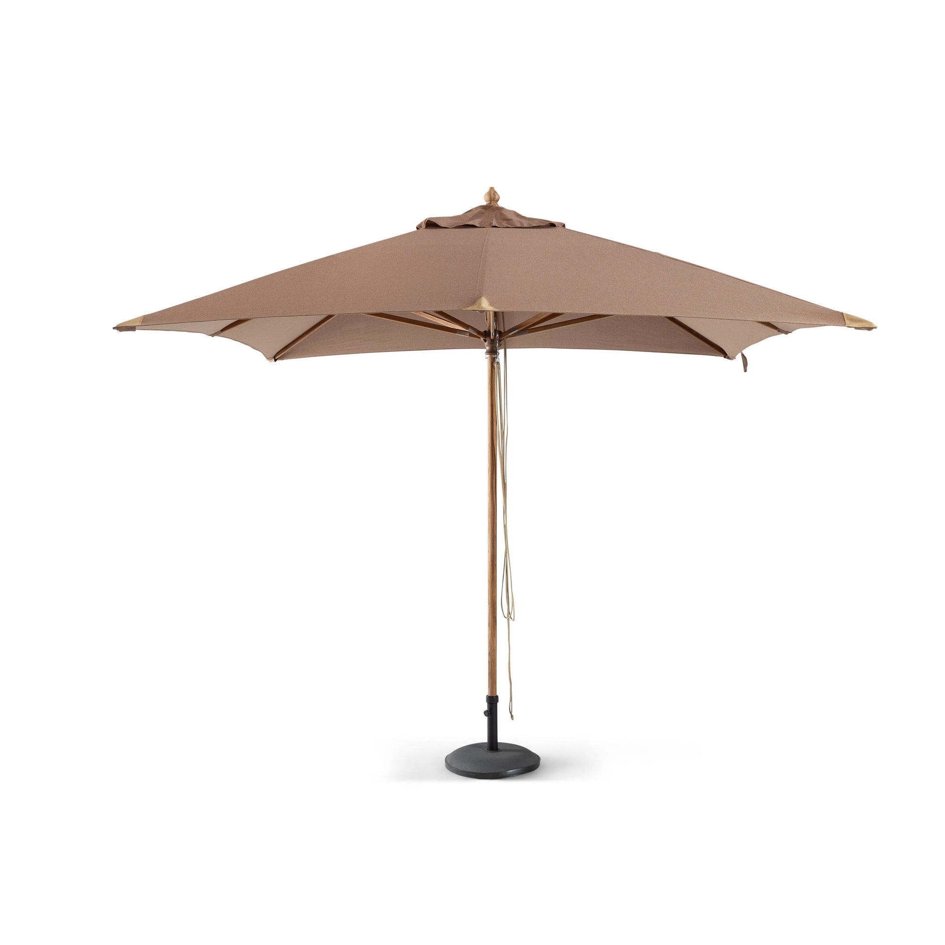 Parasol en Teck Terra Élégant - Style parasol