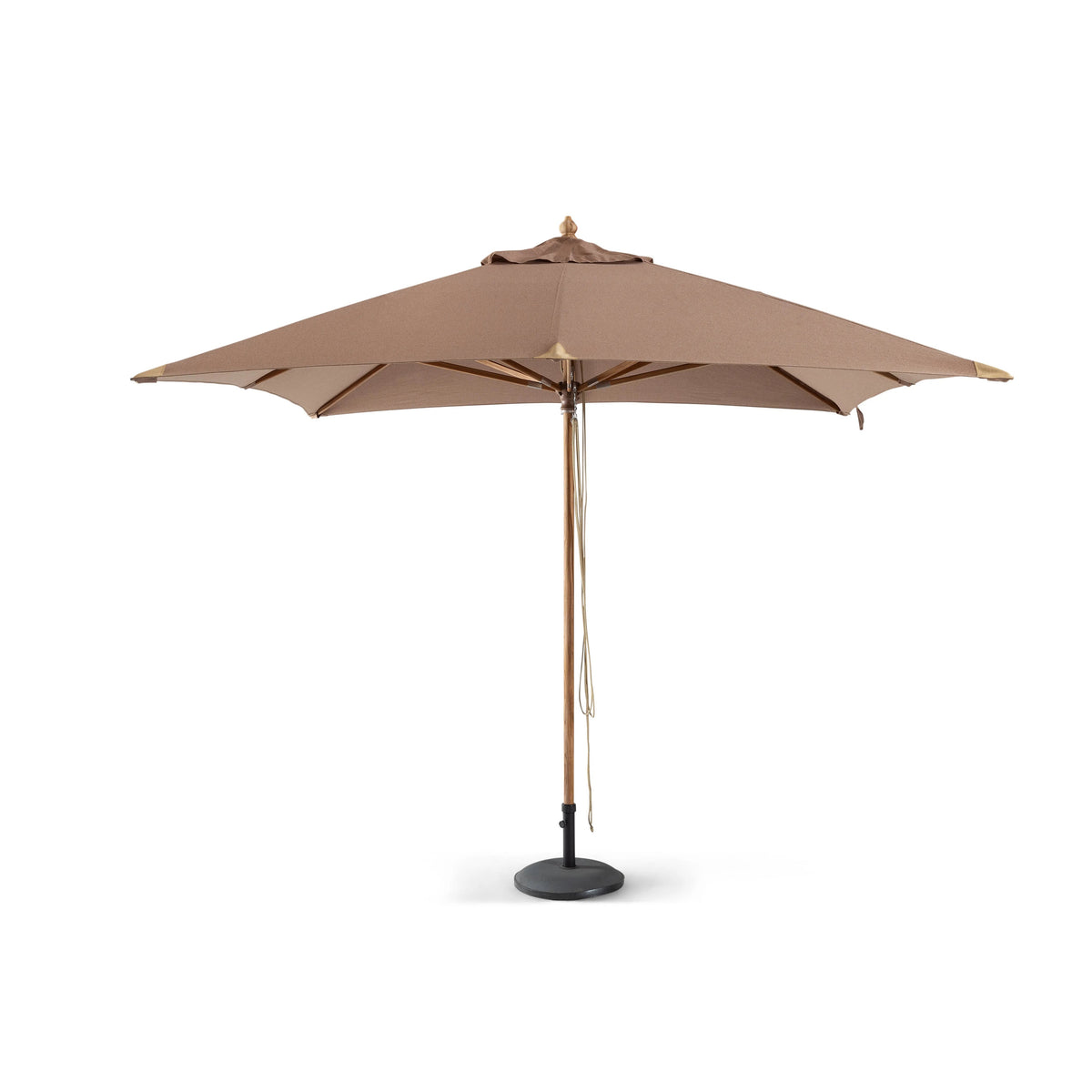 Parasol en Teck Terra Élégant - Style parasol