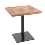 Table de jardin en teck recyclé - Style moderne