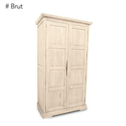 Armoire dressing en hévéa - Design contemporain