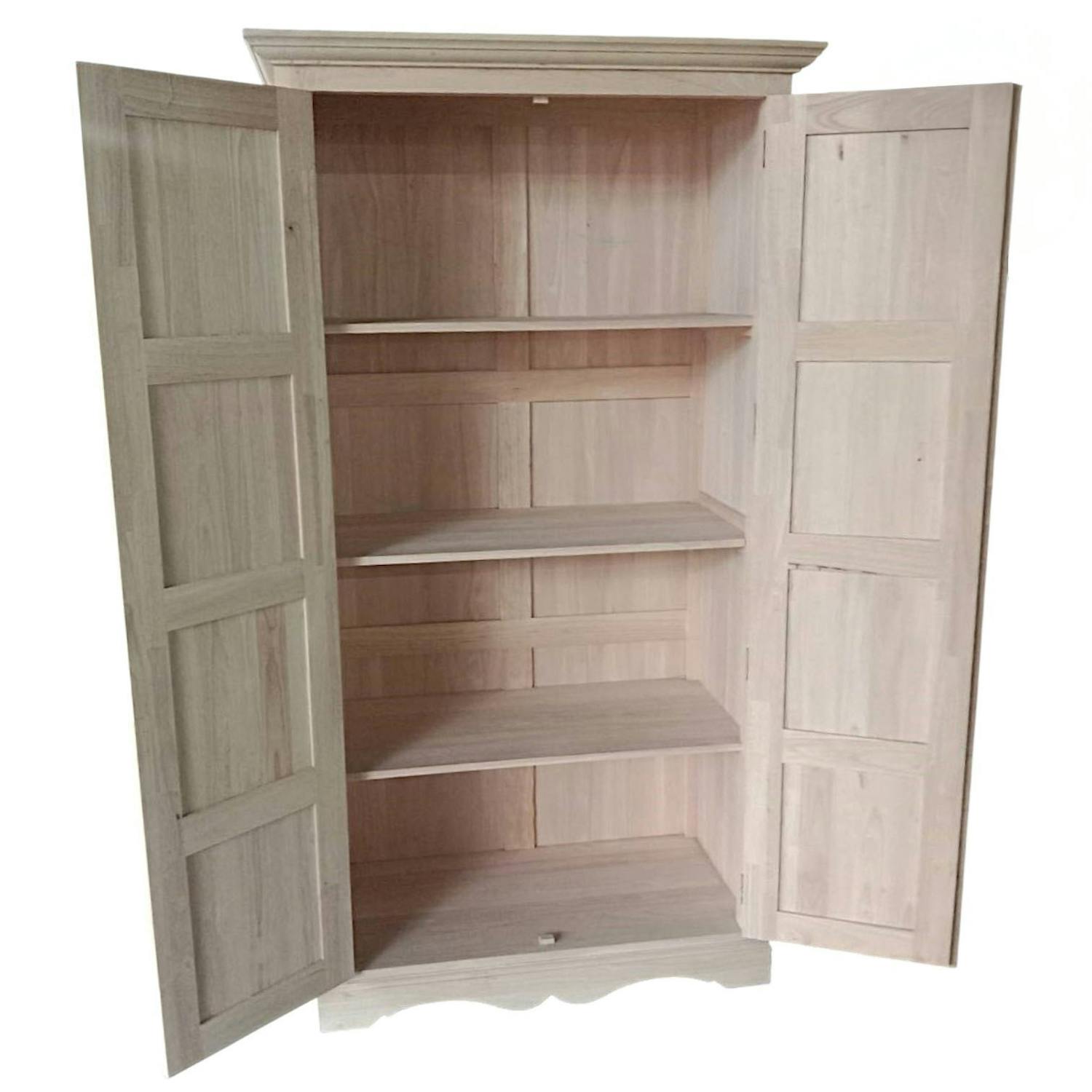 Armoire Hévéa Classique - Style Traditionnel