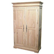 Armoire en hévéa massif - Style traditionnel