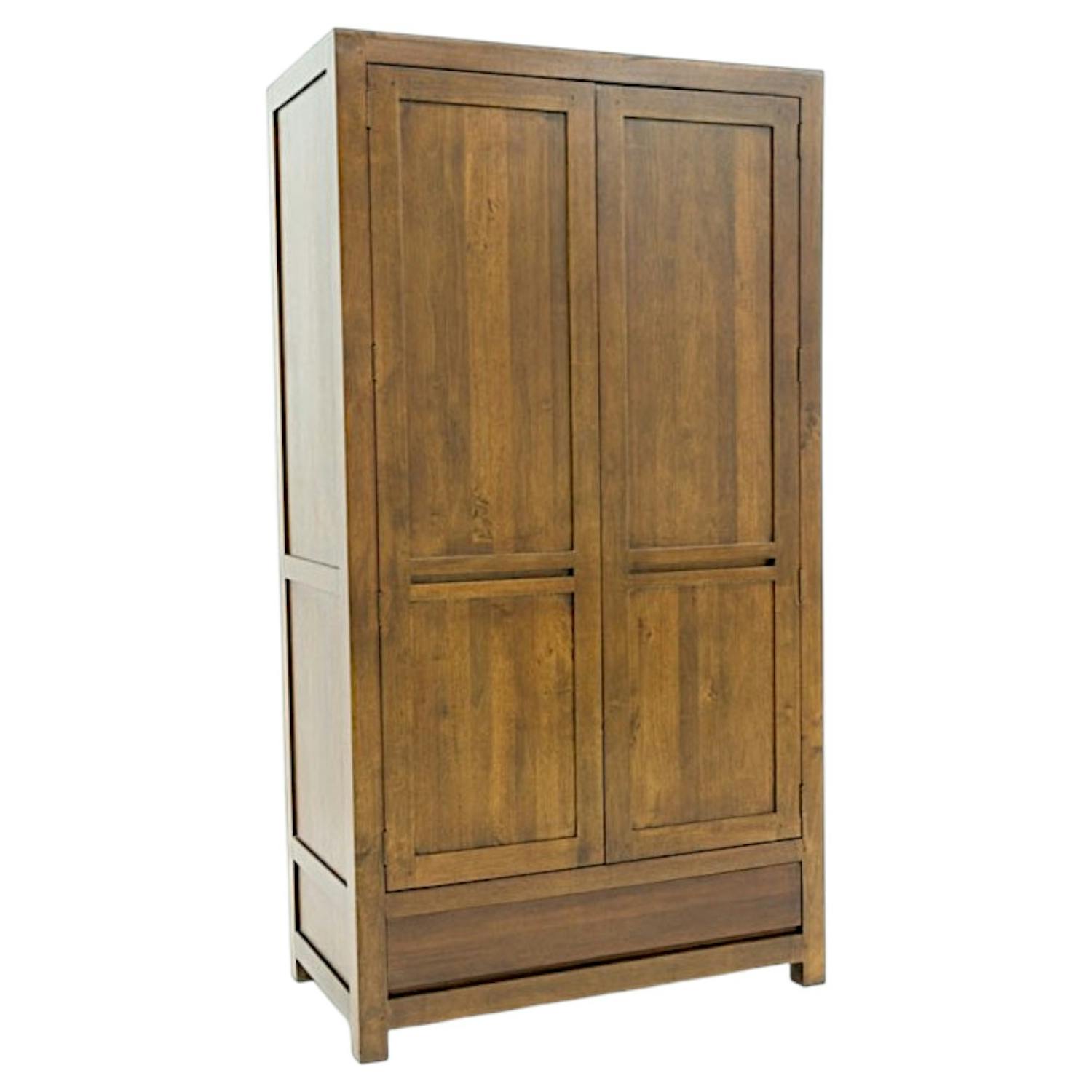 Armoire moderne hévéa 105x195cm OLGA