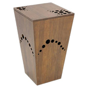 Rangements salle de bain en bois massif - Style moderne
