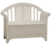 Banc coffre en bois massif - Style traditionnel