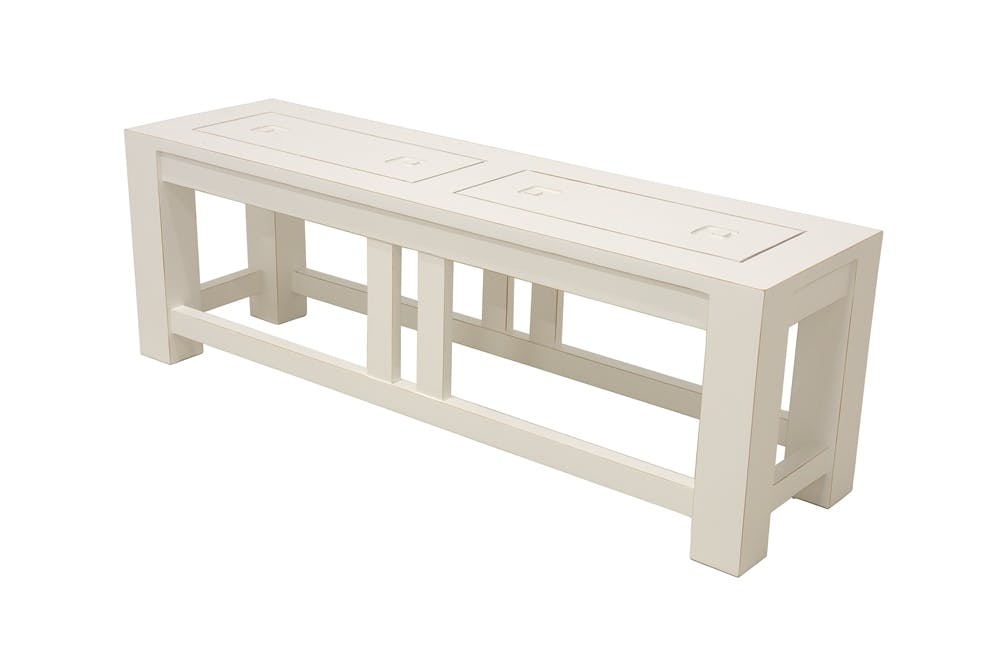 Banc en bois massif - Style rustique