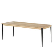 Table à manger rectangulaire 8 personnes | Chêne LIGNART
