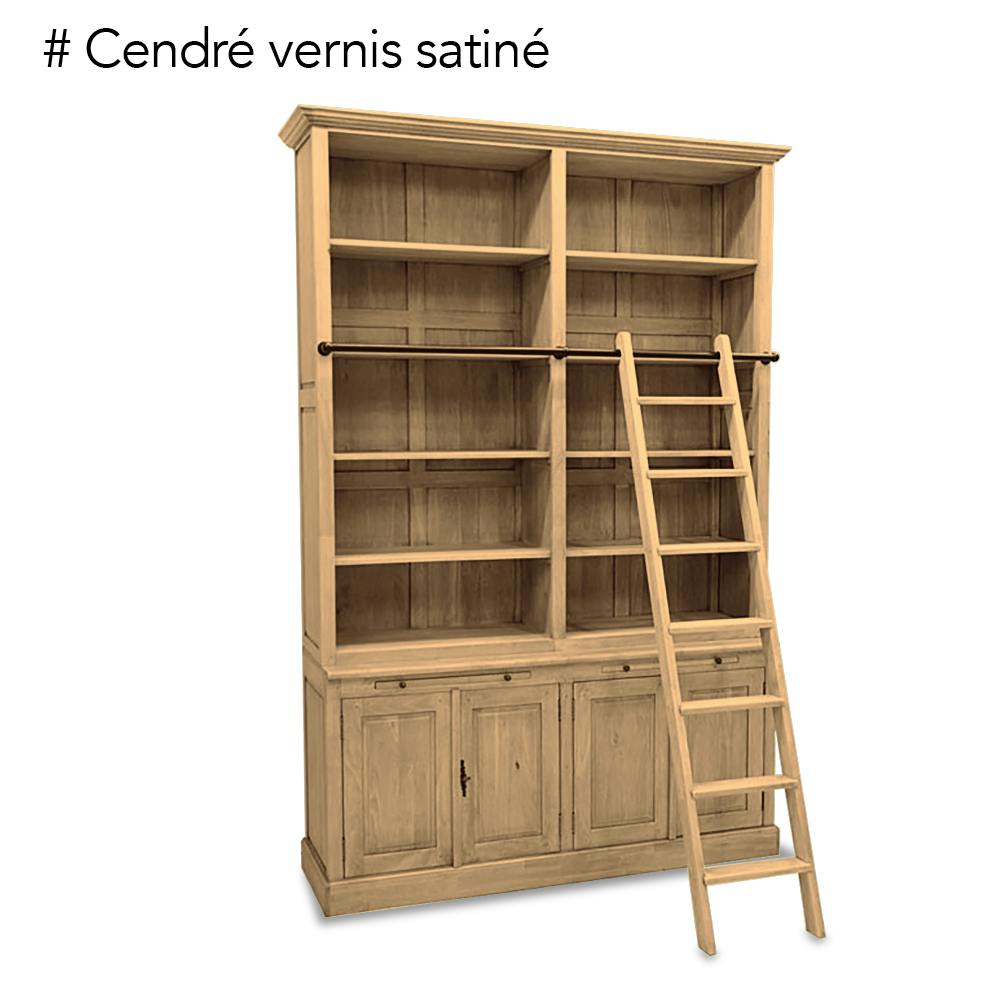 Bibliothèque échelle hévéa 163x240cm TRADITION