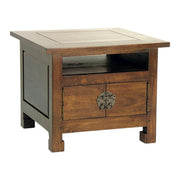 Table de chevet en bois massif - Style moderne