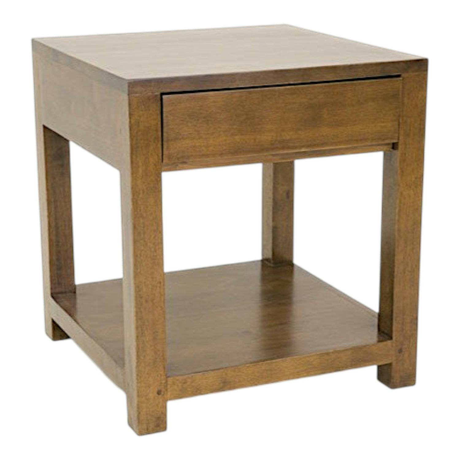 Table de chevet en Bois Massif - Style moderne
