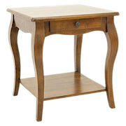 Table de chevet en bois massif - Style traditionnel